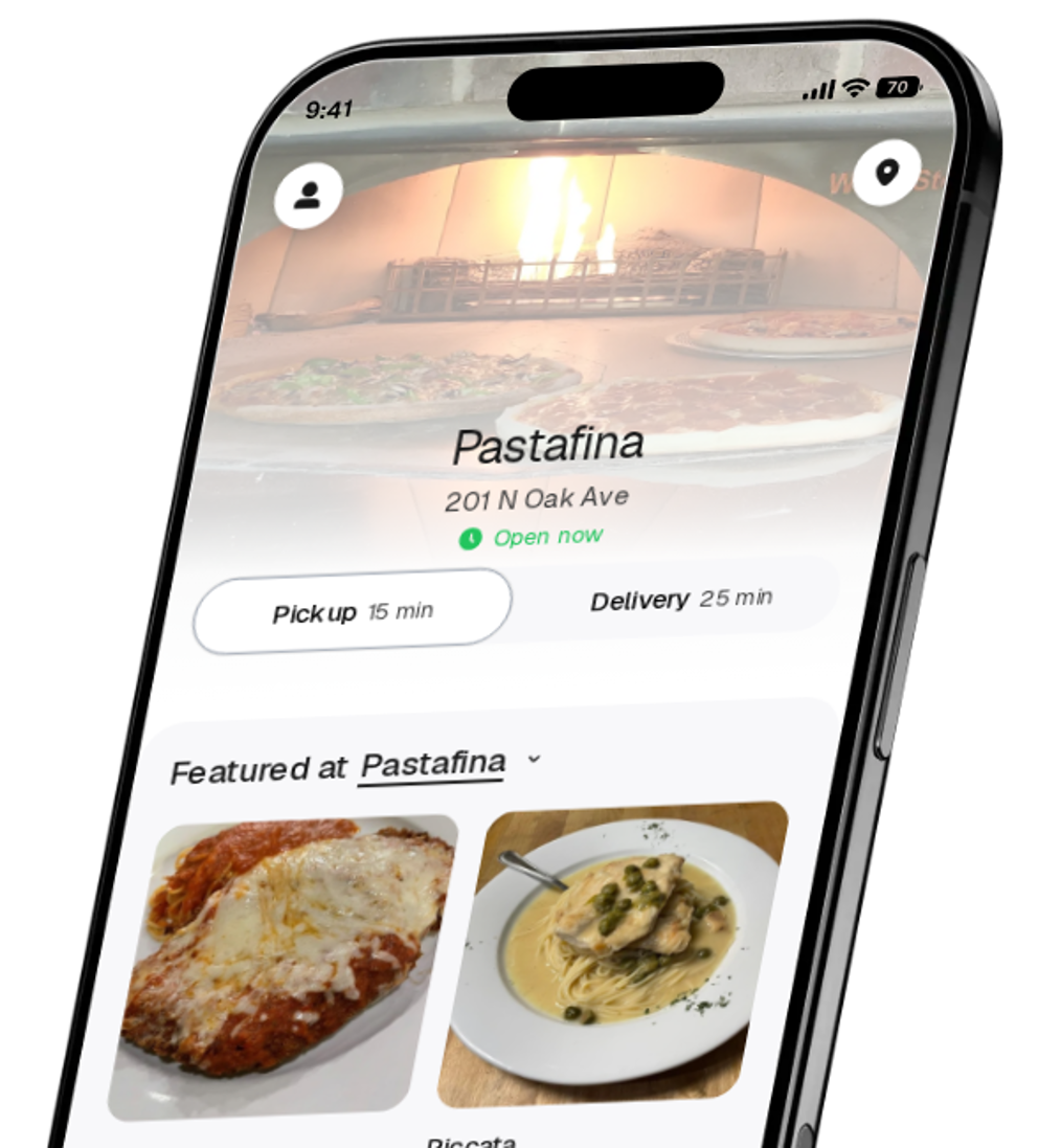 Pastafina app preview