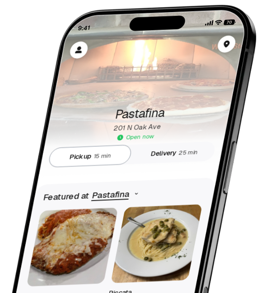 Pastafina app preview