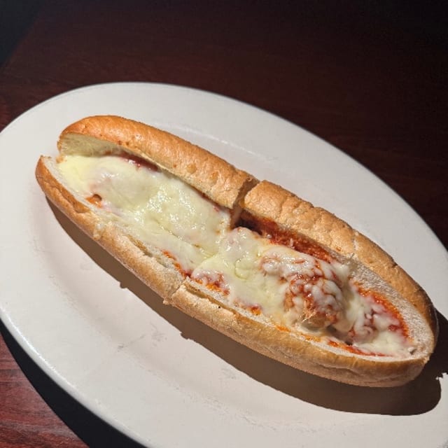 Meatball Parm Sub.