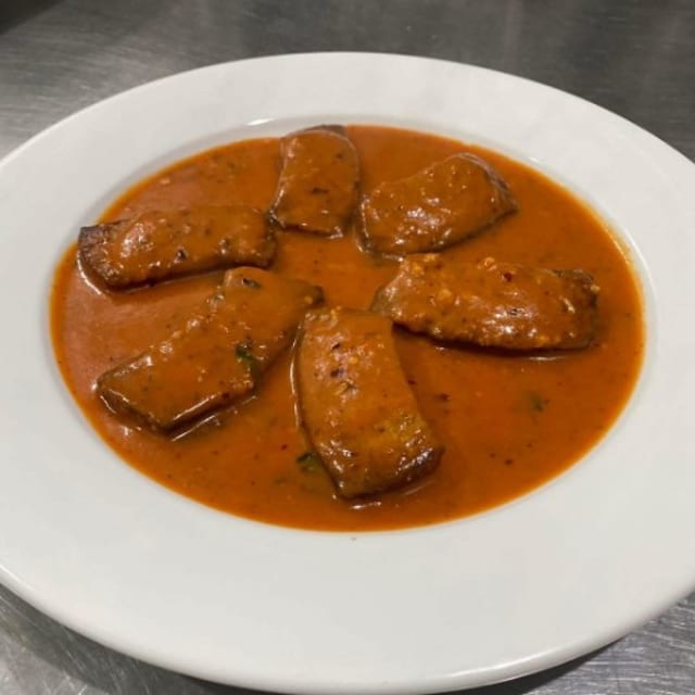Sliced Italian Sausage.